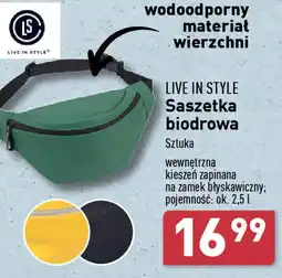 ALDI Saszetka biodrowa Live in Style oferta