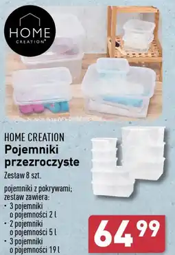 ALDI Pojemniki przezroczyste Home Creation oferta