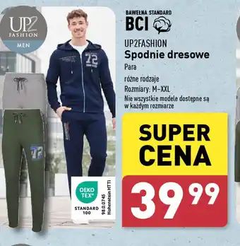 ALDI Spodnie dresowe UP2FASHION oferta