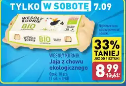 ALDI Jaja z chowu ekologicznego Wesoły Kurnik oferta