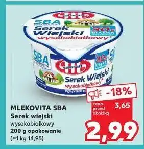 Kaufland Jogurt naturalny wysokobiałkowy Mlekovita sba oferta