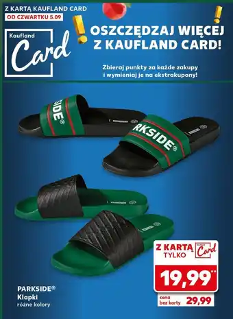 Kaufland Klapki Parkside oferta
