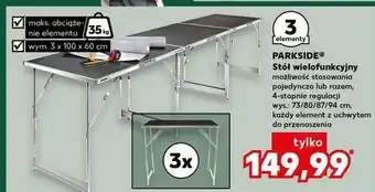Kaufland Stół wielofunkcyjny Parkside oferta