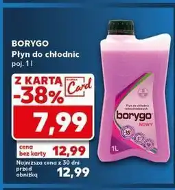 Kaufland Płyn do chłodnic - 35 c Borygo Nowy oferta