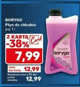 Kaufland Płyn do chłodnic - 35 c Borygo Nowy oferta
