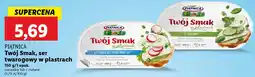 Lidl PIĄTNICA Twój Smak ser twarogowy w plastrach oferta