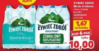 Kaufland Woda niegazowana Żywiec Zdrój oferta