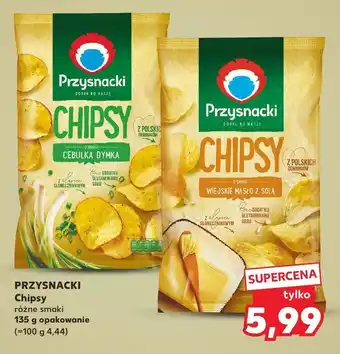 Kaufland Chipsy cebulka dymka Przysnacki oferta