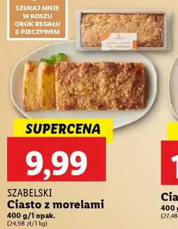 Lidl SZABELSKI Ciasto z morelami oferta