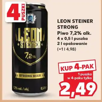 Kaufland Piwo Leon Steiner oferta