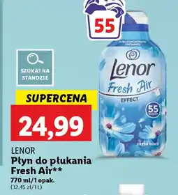 Lidl LENOR Płyn do płukania Fresh Air oferta