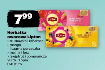 Netto Herbata mango czarna porzeczka Lipton oferta