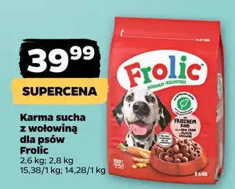 Netto Karma dla psa wołowina Frolic oferta