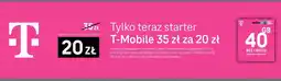 Starter 35zł T-Mobile