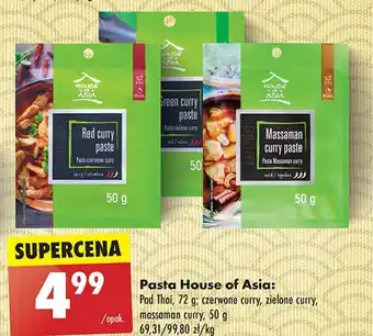 Biedronka Pasta zielone curry House Of Asia oferta