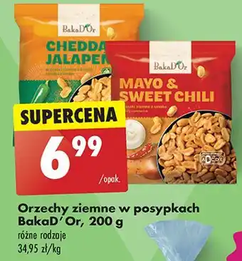 Biedronka Orzeszki ziemne mayo & sweet chili Bakad'or oferta