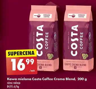 Biedronka Kawa Costa Coffee Crema Blend oferta