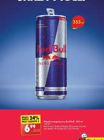 Biedronka Napój energetyczny Red Bull oferta