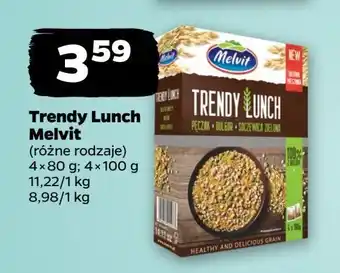 Netto Mieszanka pęczak + bulgur + soczewica zielona Melvit trendy lunch oferta