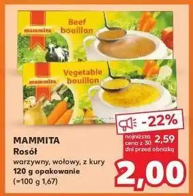 Kaufland Rosół warzywny MAMMITA oferta