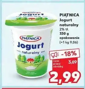 Kaufland Jogurt naturalny Piątnica oferta