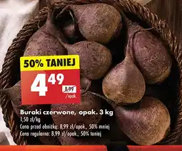 Biedronka Buraki czerwone oferta