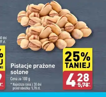 ALDI Pistacje prażone oferta