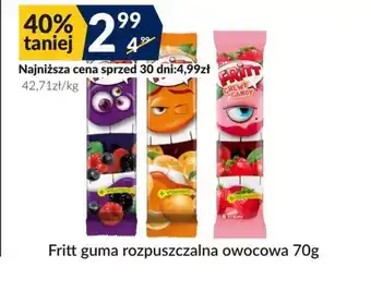 Sużyw Guma rozpuszczalna Fritt oferta