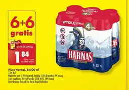 Biedronka Piwo Harnaś Jasne Pełne oferta