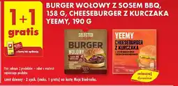 Biedronka Cheesburger z kurczaka Yeemy oferta