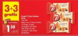 Biedronka Croissant z nadzieniem o smaku kakaowym 7 Days oferta