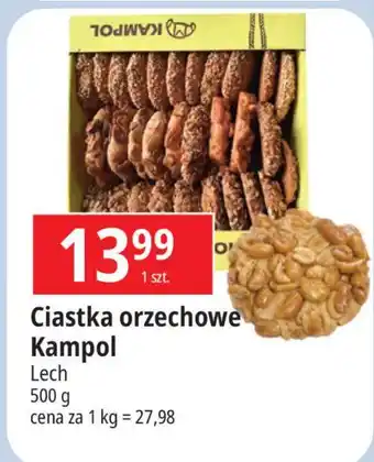 E.Leclerc Ciastka orzechowe Kampol oferta