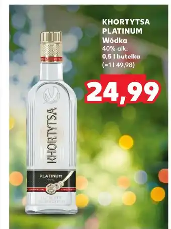 Kaufland Wódka Khortytsa oferta