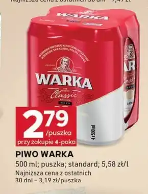 Stokrotka Optima Piwo Warka oferta