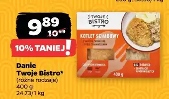 Netto Kotlet schabowy z kapustą zasmażaną i puree ziemniaczanymi Twoje Bistro oferta