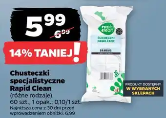 Netto Ściereczki do łazienki bambus Rapid Clean oferta