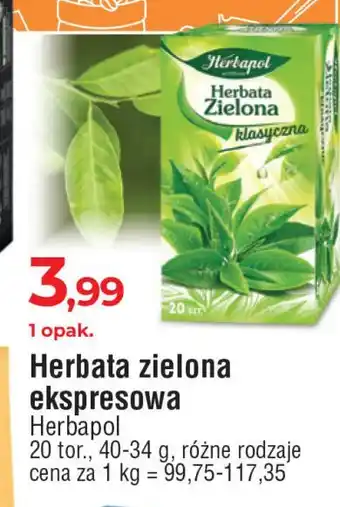 E.Leclerc Herbata zielona Herbapol oferta