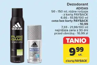Carrefour Dezodorant ADIDAS oferta