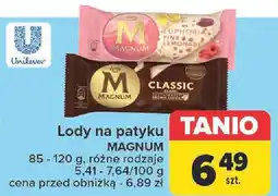 Carrefour Lody na patyku MAGNUM oferta