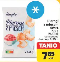 Carrefour Pierogi z mięsem SIMPL oferta