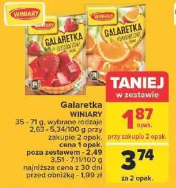 Carrefour Galaretka WINIARY oferta
