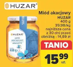 Carrefour Miód akacjowy HUZAR oferta