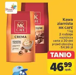 Carrefour Kawa ziarnista MK CAFÉ oferta