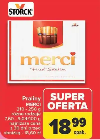 Carrefour Praliny MERCI oferta