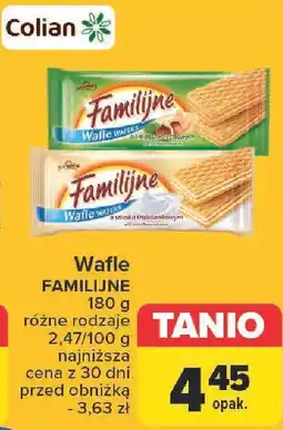 Carrefour Wafle FAMILIJNE oferta