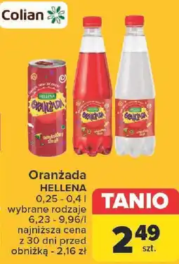 Carrefour Oranżada HELLENA oferta