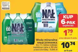 Carrefour Woda mineralna NAŁĘCZOWIANKA oferta