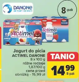 Carrefour Jogurt do picia ACTIMEL DANONE oferta