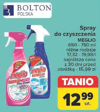 Carrefour Spray do czyszczenia MEGLIO oferta