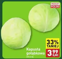 ALDI Kapusta gołąbkowa oferta
